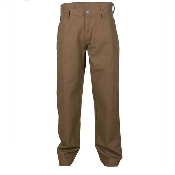 New Forge Fr Men's Brown Canvas Pant 30x30 Originally $92 - Picture 1 of 6
